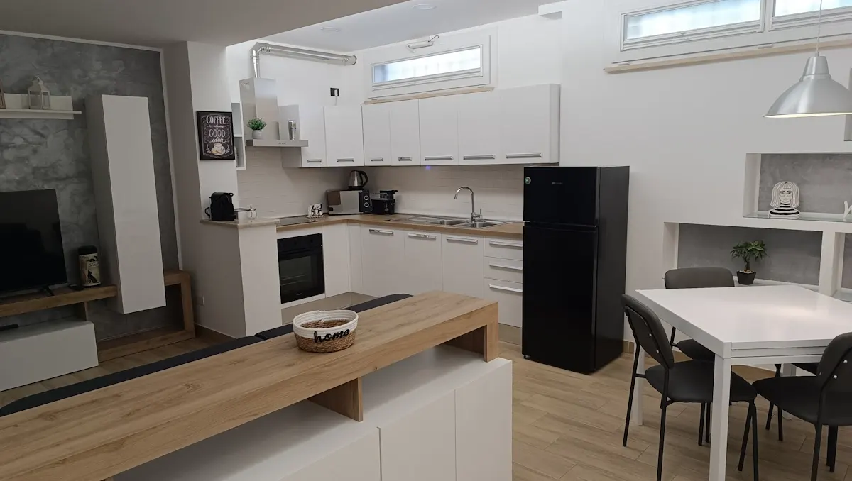 Veduta del soggiorno